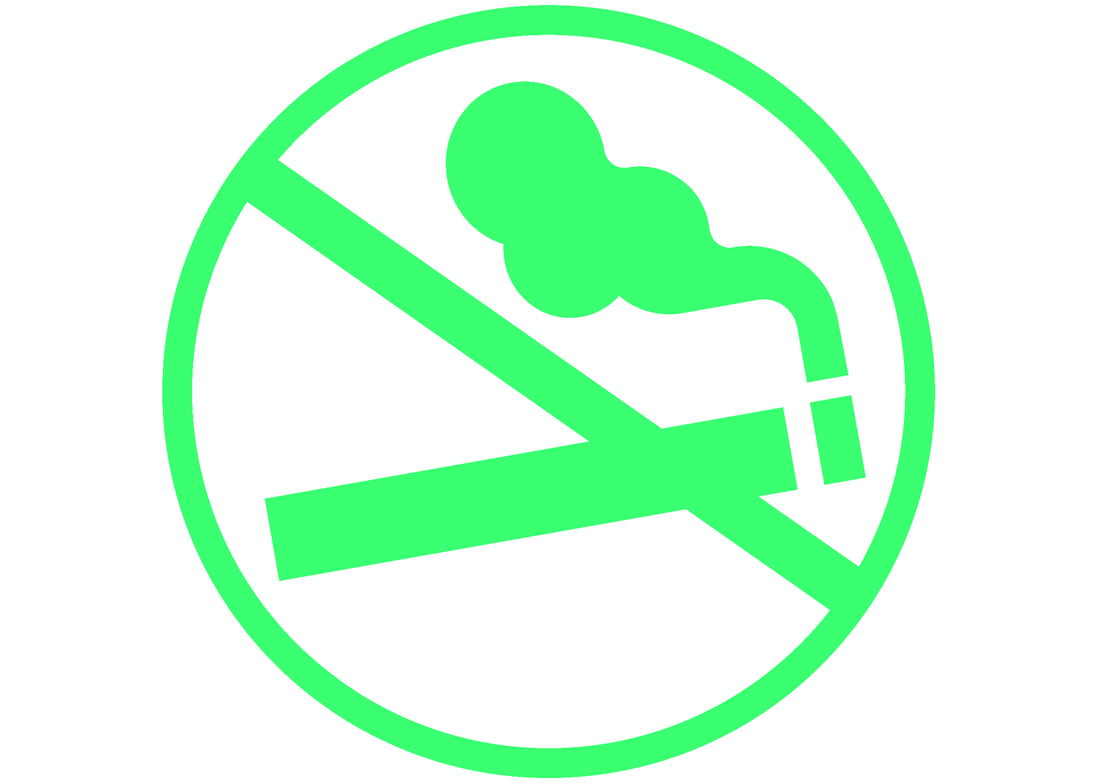 Banner for no smoking day